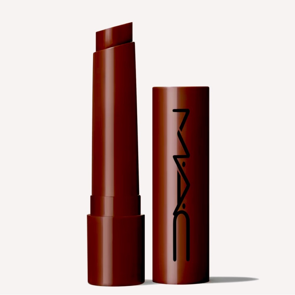 MAC : SQUIRT PLUMPING GLOSS STICKS Shade : BROWN (16 Lower Cut ) BNIB